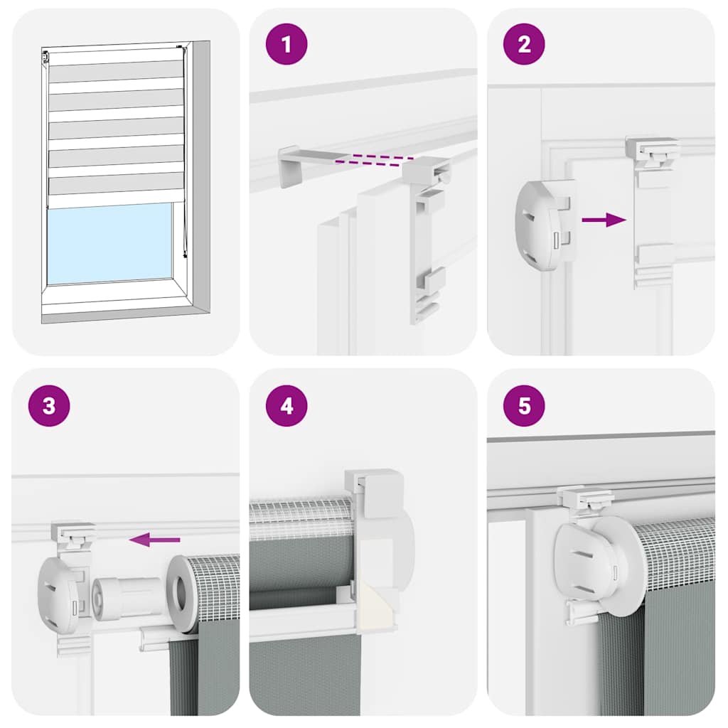 zebragardin brun 120x200 cm stofbredde 115,9 cm polyester