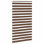 zebragardin brun 135x200 cm stofbredde 130,9 cm polyester