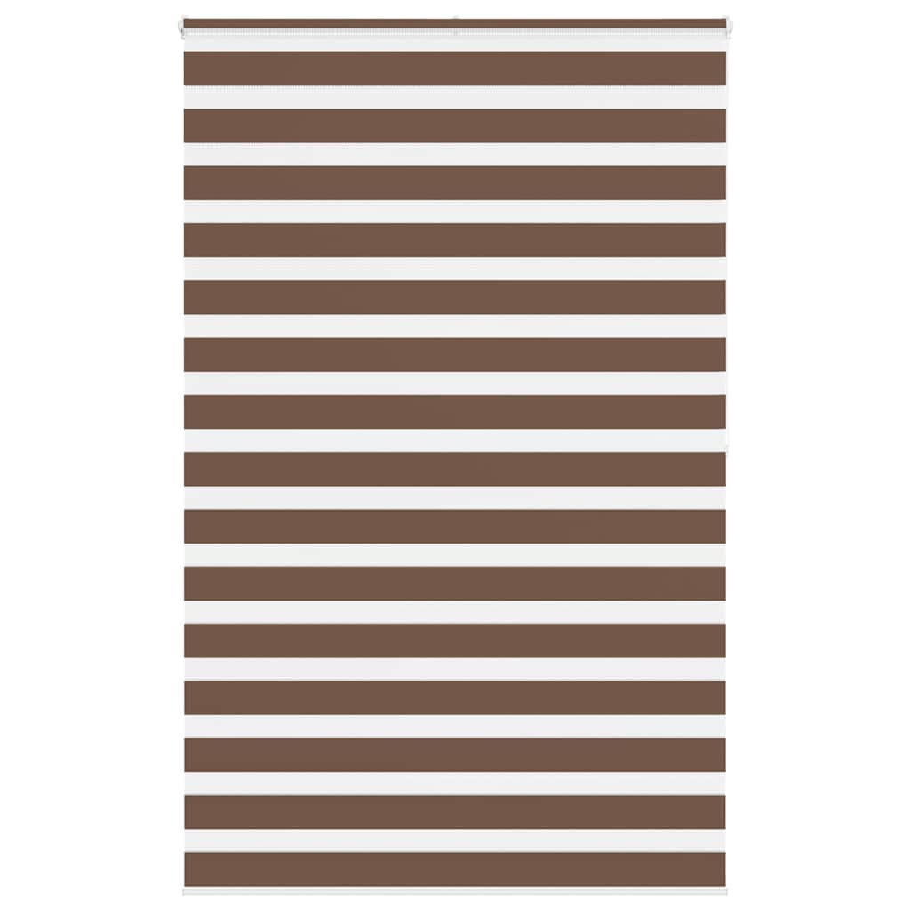 zebragardin brun 140x200 cm stofbredde 135,9 cm polyester