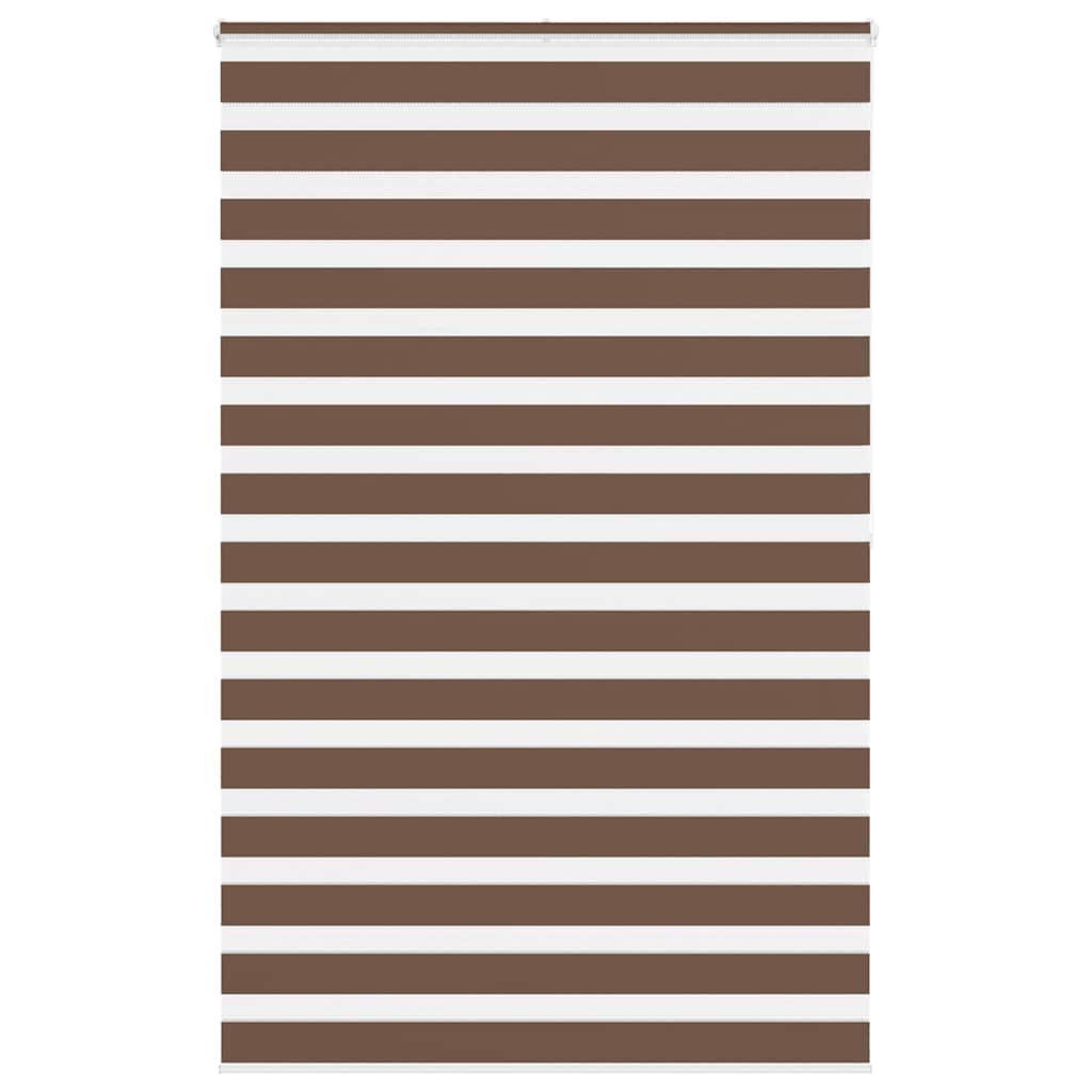 zebragardin brun 145x200 cm stofbredde 140,9 cm polyester