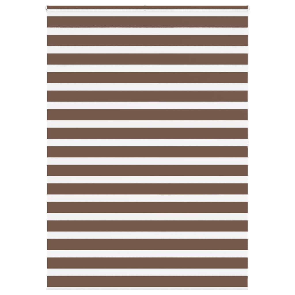 zebragardin brun 155x200 cm stofbredde 150,9 cm polyester
