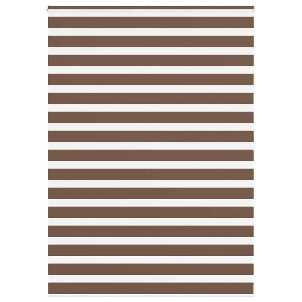 zebragardin brun 160x200 cm stofbredde 155,9 cm polyester