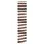 zebragardin brun 55x230 cm stofbredde 50,9 cm polyester