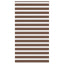 zebragardin brun 130x230 cm stofbredde 125,9 cm polyester