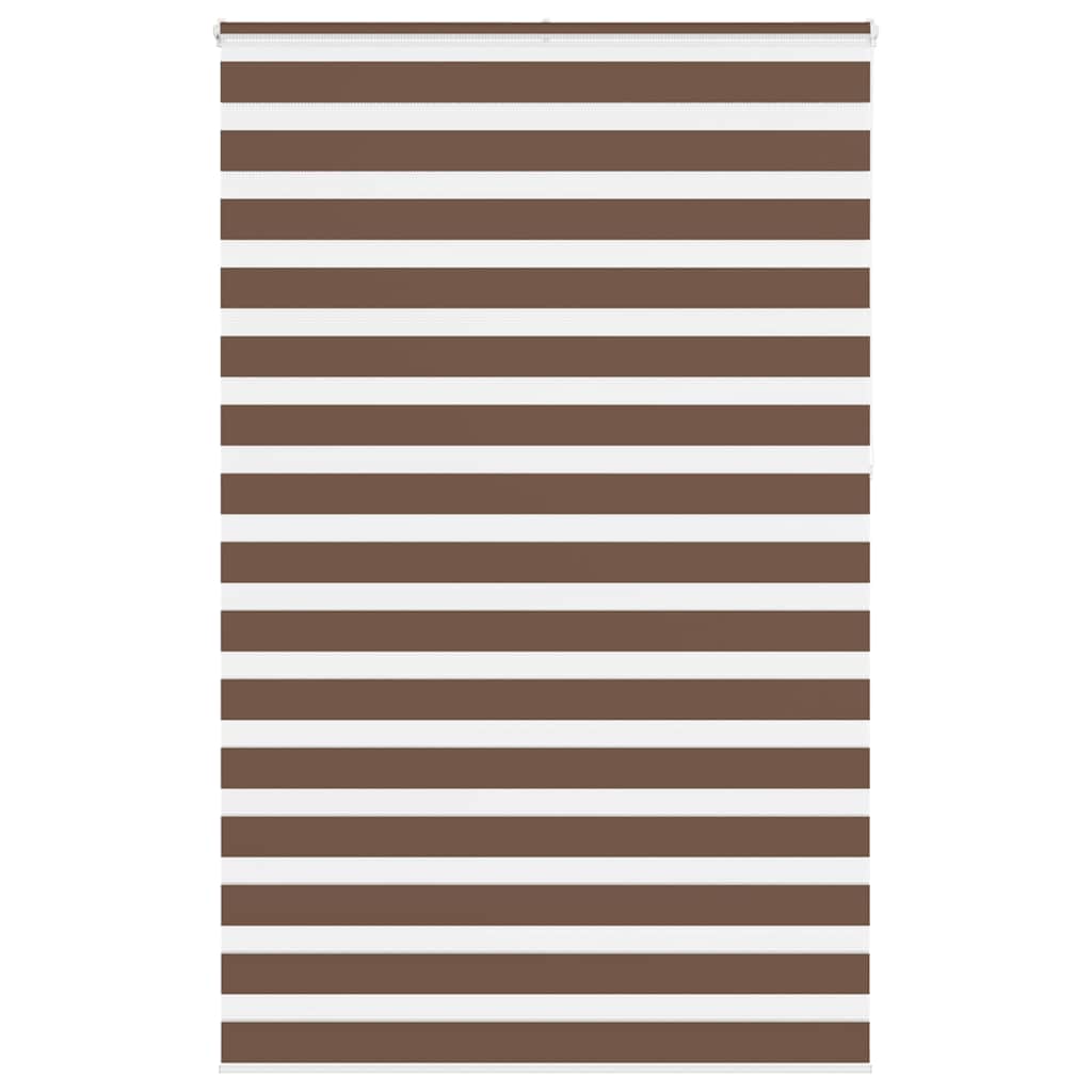 zebragardin brun 140x230 cm stofbredde 135,9 cm polyester