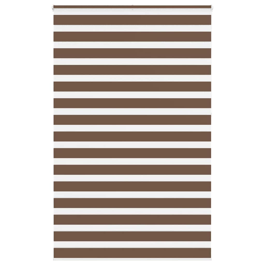 zebragardin brun 150x230 cm stofbredde 145,9 cm polyester
