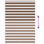 zebragardin brun 155x230 cm stofbredde 150,9 cm polyester
