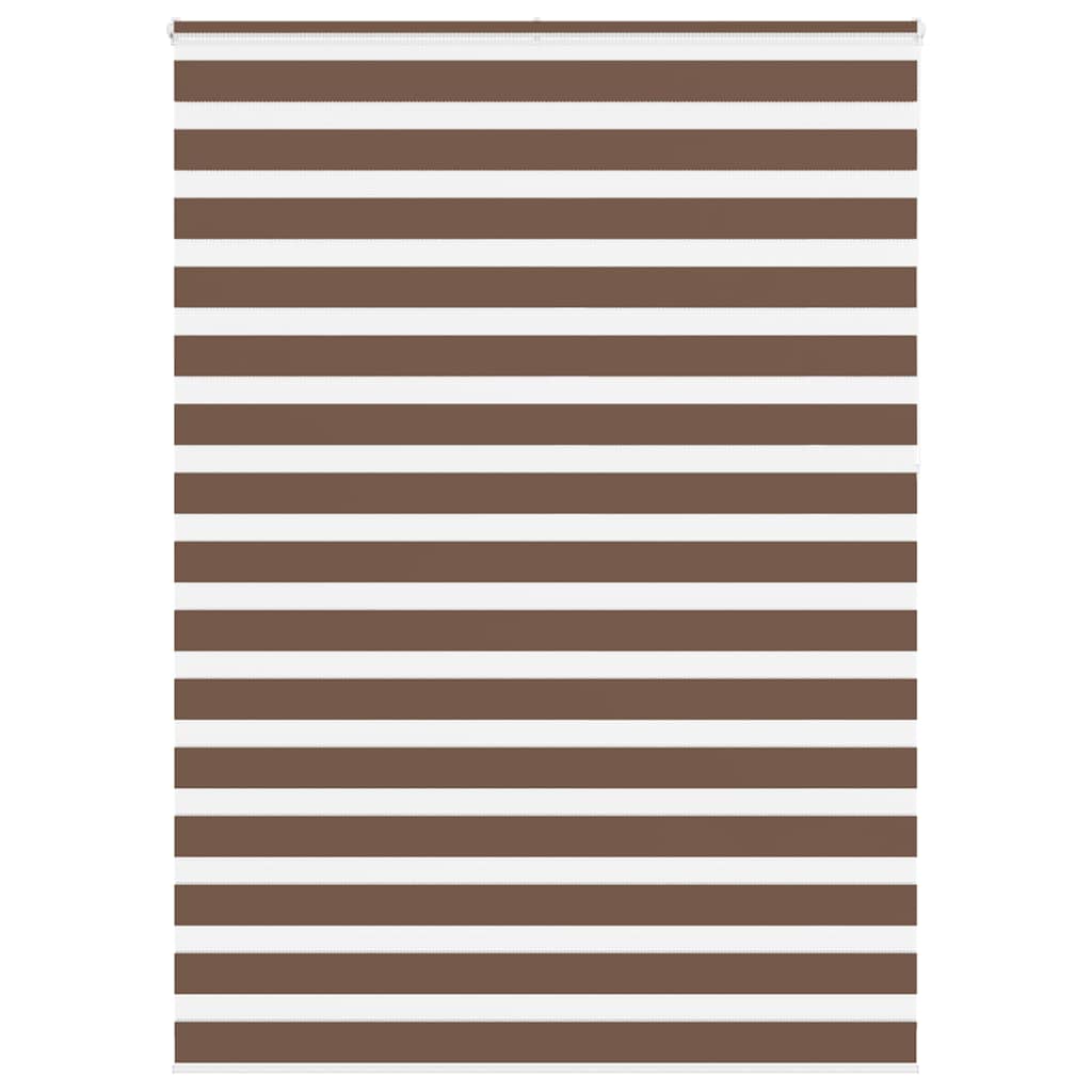 zebragardin brun 160x230 cm stofbredde 155,9 cm polyester
