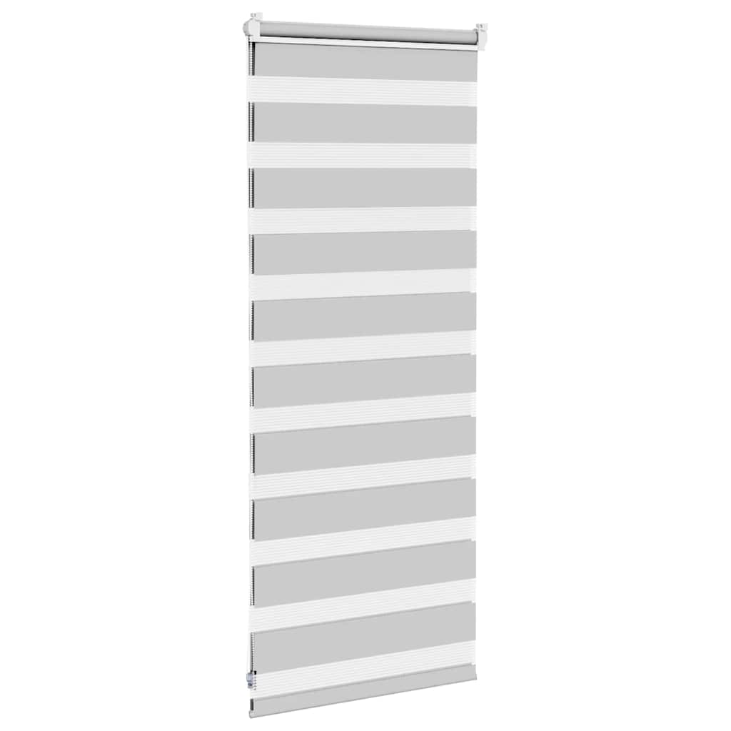 zebragardin lysegrå 60x100 cm stofbredde 55,9 cm polyester