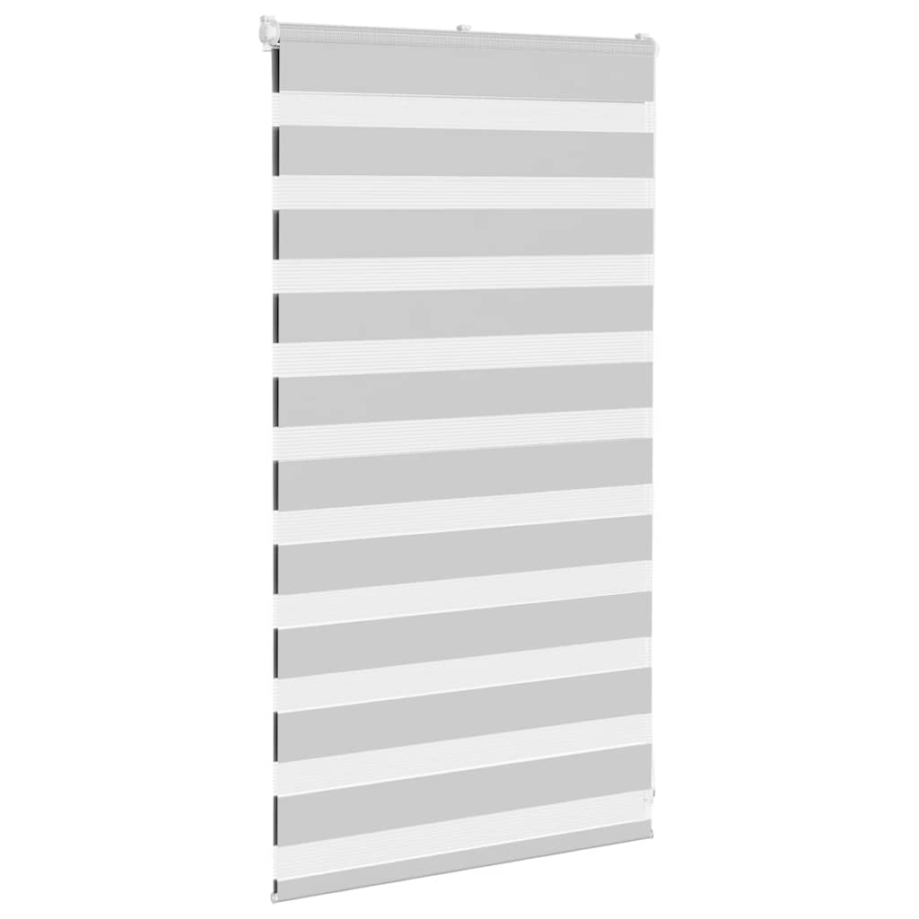 zebragardin lysegrå 75x100 cm stofbredde 70,9 cm polyester