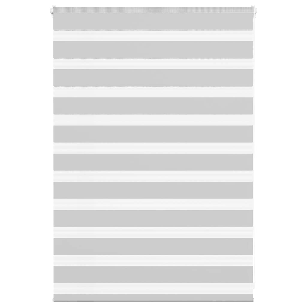 zebragardin lysegrå 100x100 cm stofbredde 95,9 cm polyester