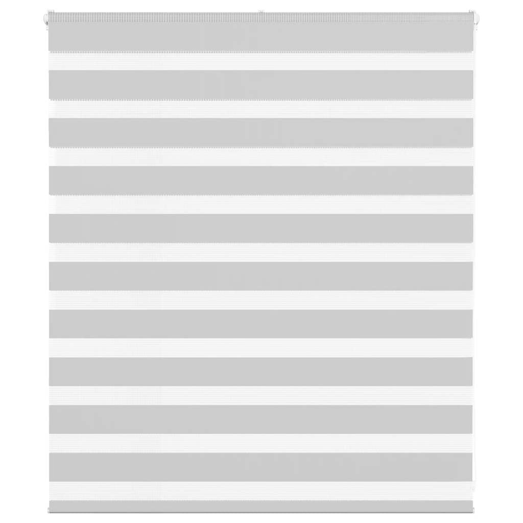 zebragardin lysegrå 125x100 cm stofbredde 120,9 cm polyester