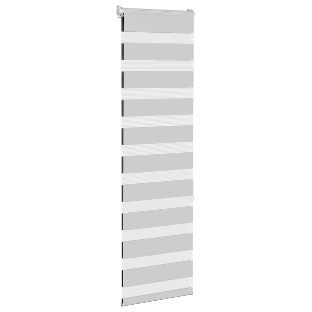 zebragardin lysegrå 40x150 cm stofbredde 35,9 cm polyester