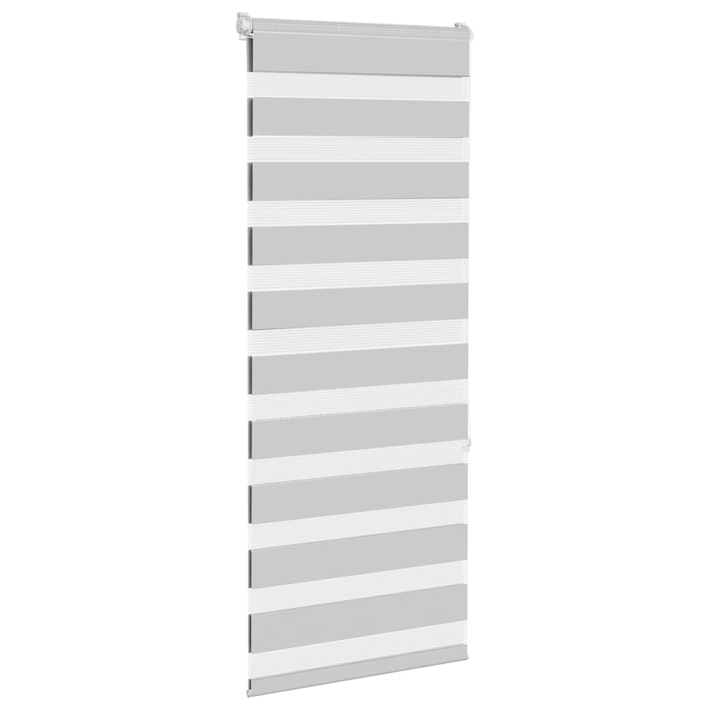 zebragardin lysegrå 55x150 cm stofbredde 50,9 cm polyester