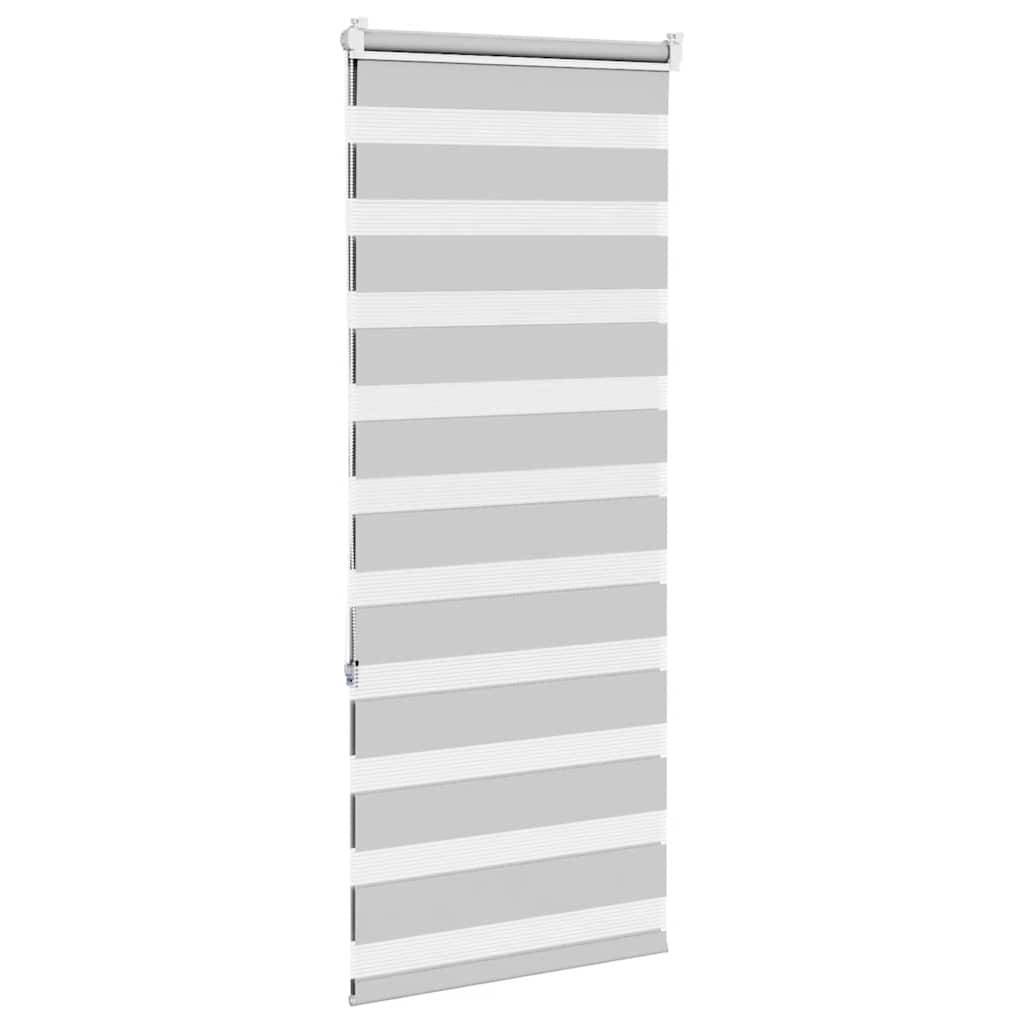 zebragardin lysegrå 55x150 cm stofbredde 50,9 cm polyester