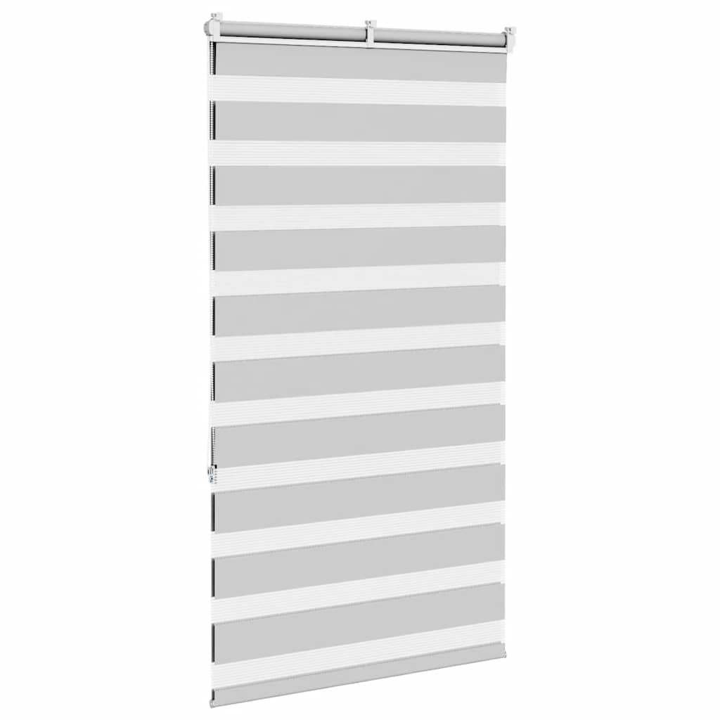 zebragardin lysegrå 90x150 cm stofbredde 85,9 cm polyester