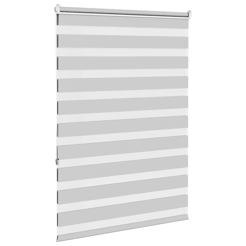 zebragardin lysegrå 100x150 cm stofbredde 95,9 cm polyester