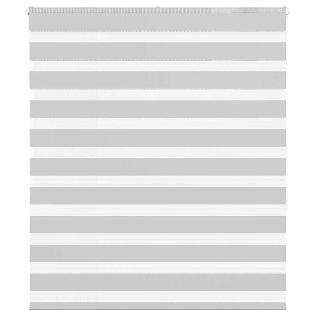 zebragardin lysegrå 130x150 cm stofbredde 125,9 cm polyester