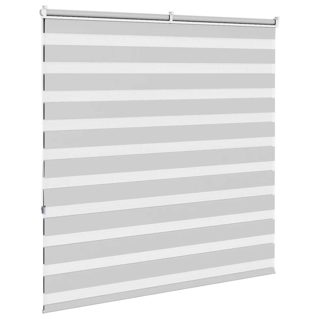 zebragardin lysegrå 150x150 cm stofbredde 145,9 cm polyester