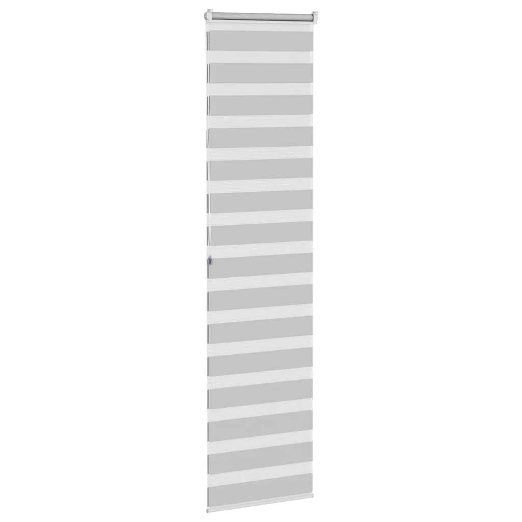zebragardin lysegrå 65x200 cm stofbredde 60,9 cm polyester