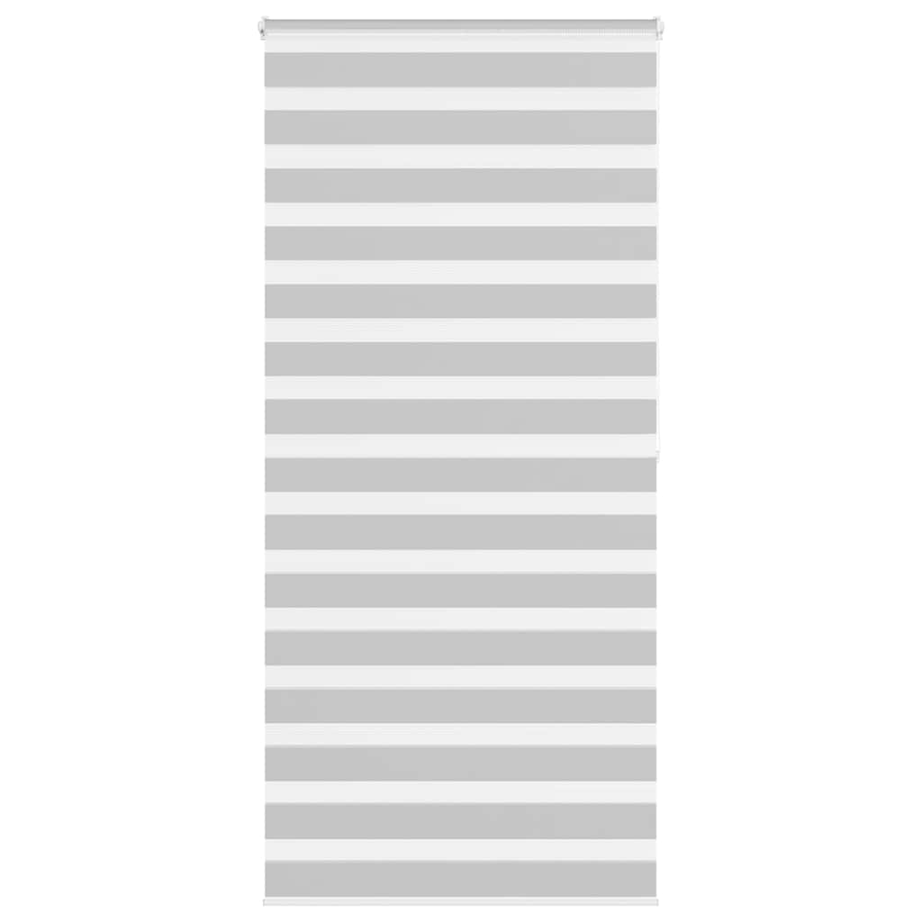 zebragardin mørkegrå 95x200 cm stofbredde 90,9 cm polyester