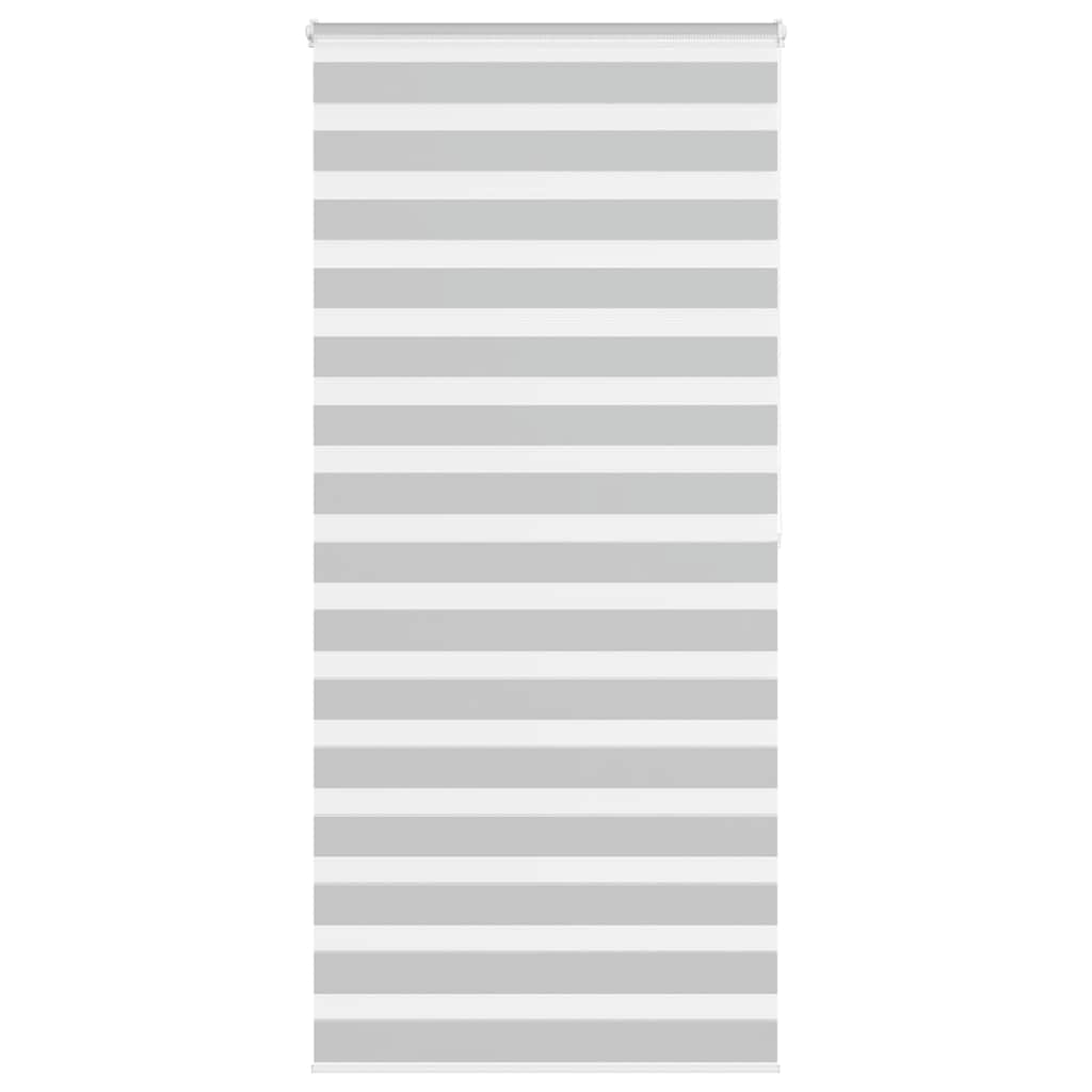 zebragardin lysegrå 110x200 cm stofbredde 105,9 cm polyester