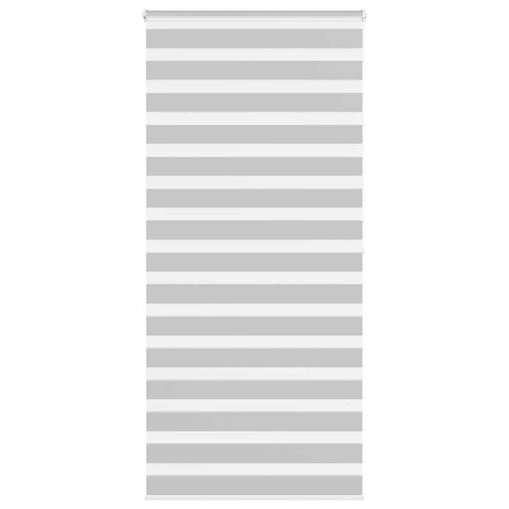 zebragardin lysegrå 115x200 cm stofbredde 110,9 cm polyester
