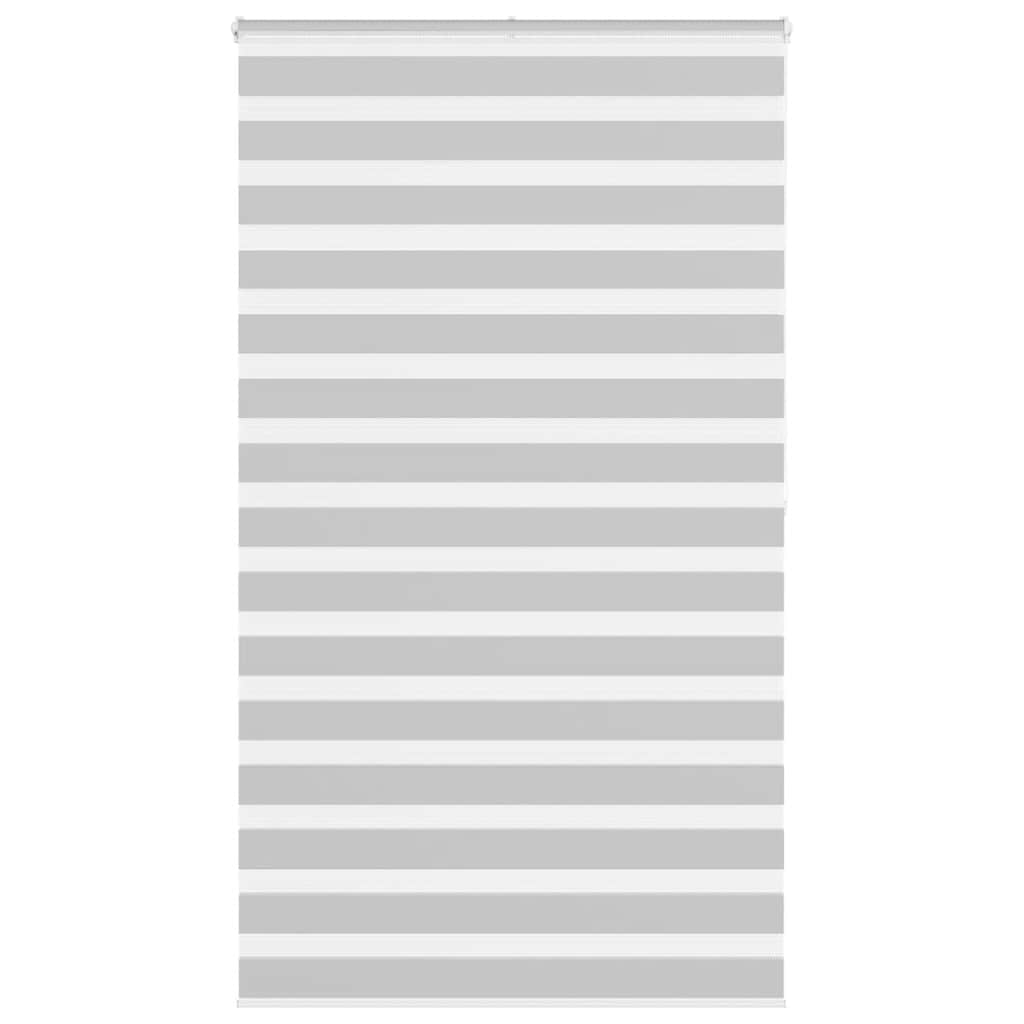zebragardin lysegrå 125x200 cm stofbredde 120,9 cm polyester