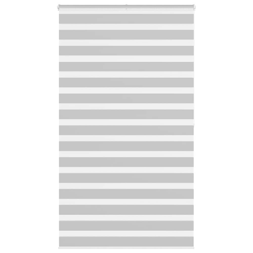 zebragardin lysegrå 135x200 cm stofbredde 130,9 cm polyester