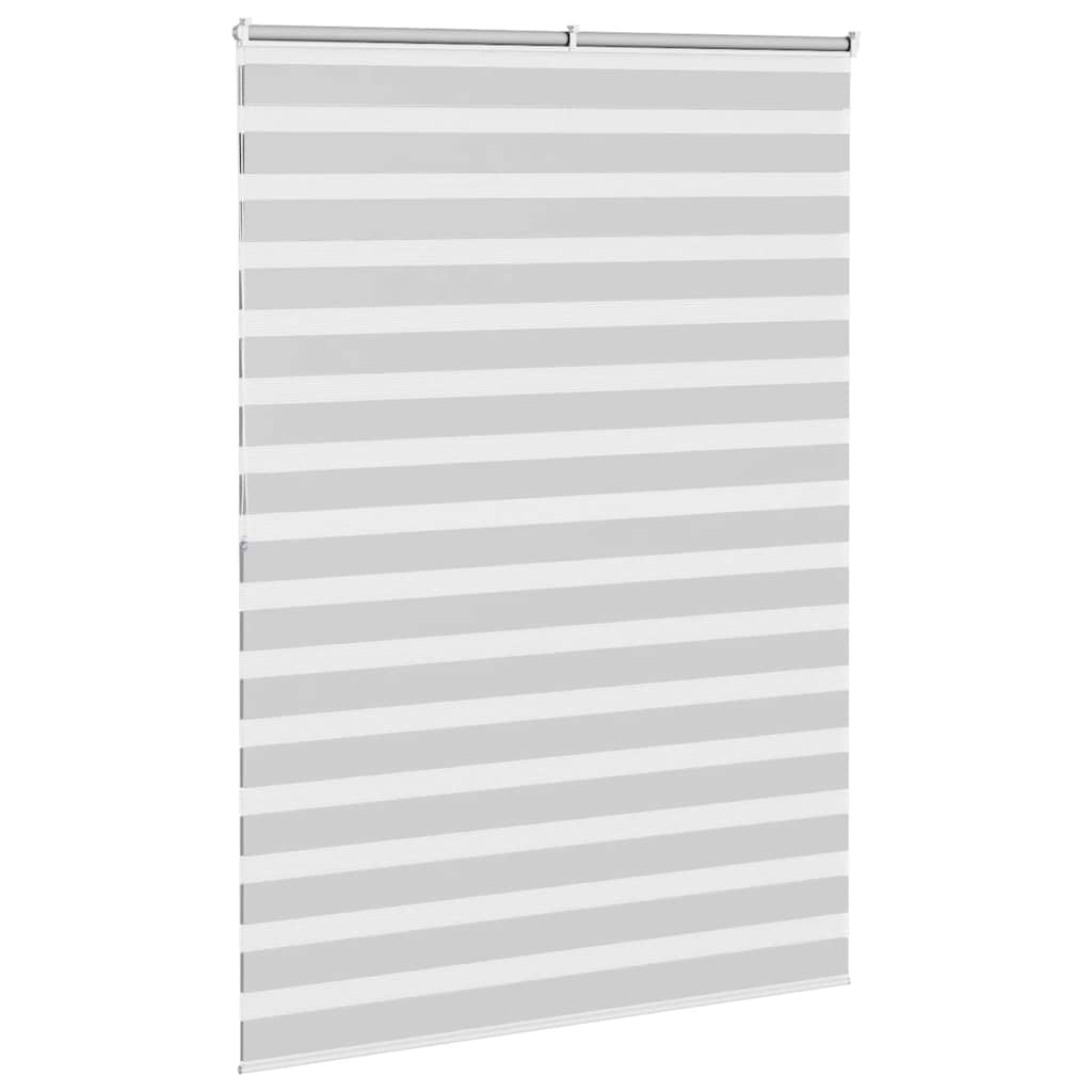 zebragardin lysegrå 155x200 cm stofbredde 150,9 cm polyester
