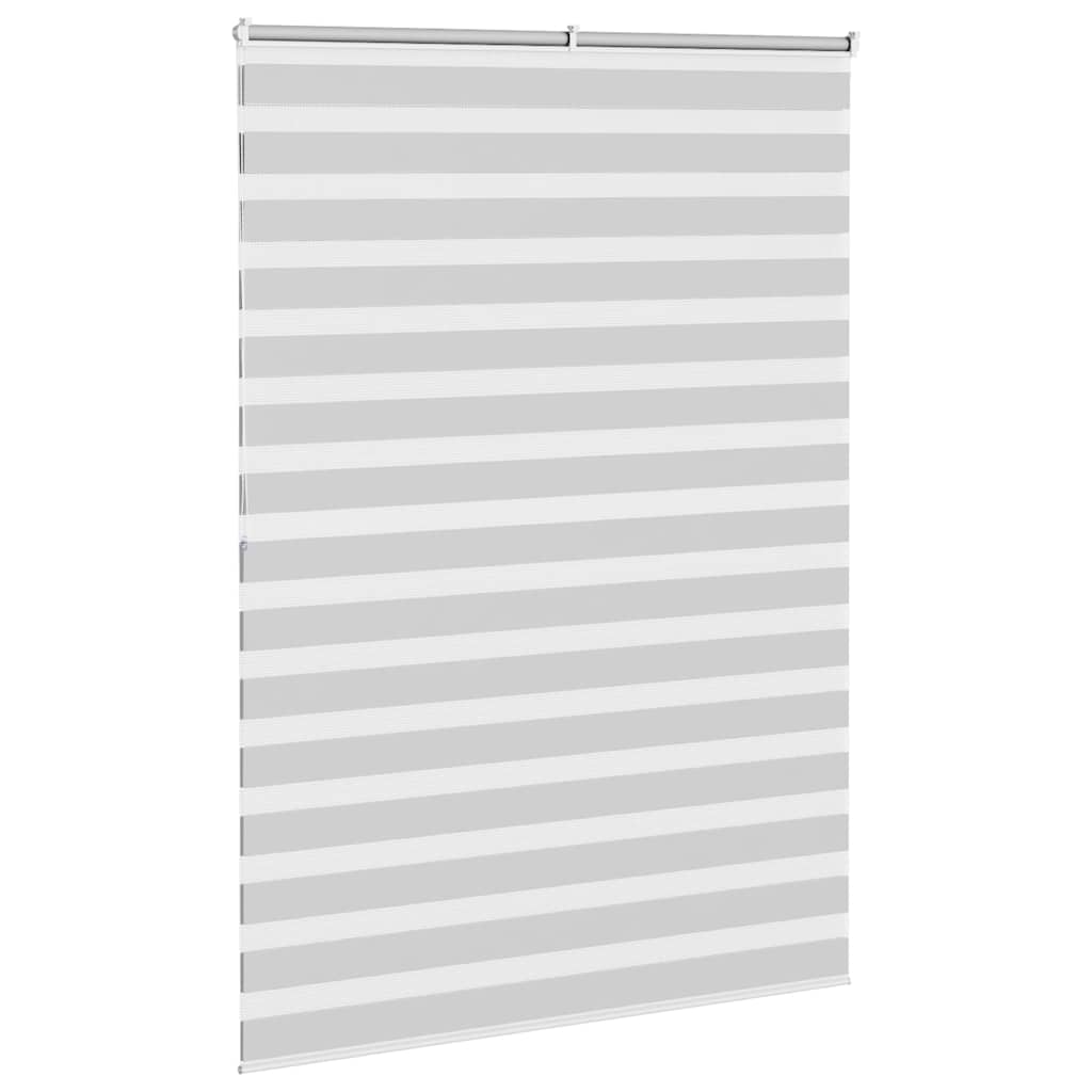 zebragardin lysegrå 165x200 cm stofbredde 160,9 cm polyester