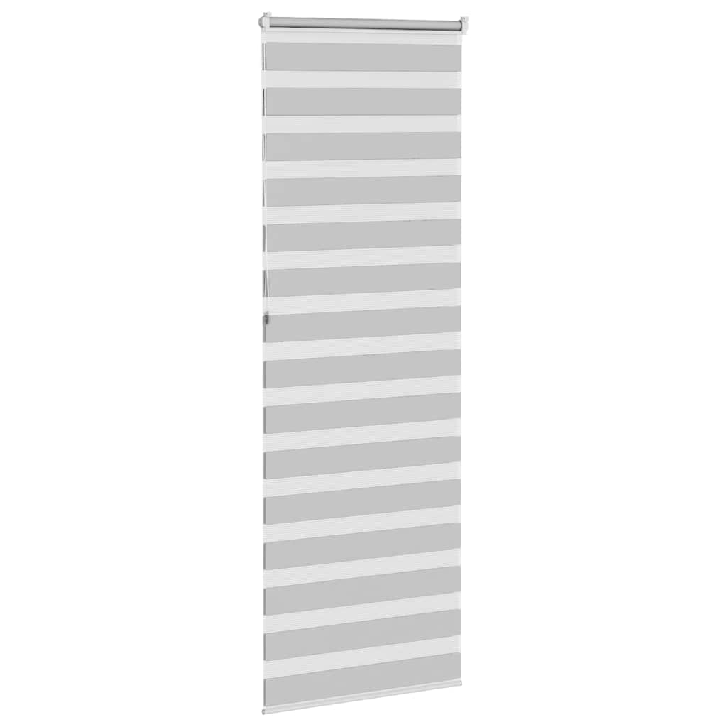 zebragardin lysegrå 75x230 cm stofbredde 70,9 cm polyester