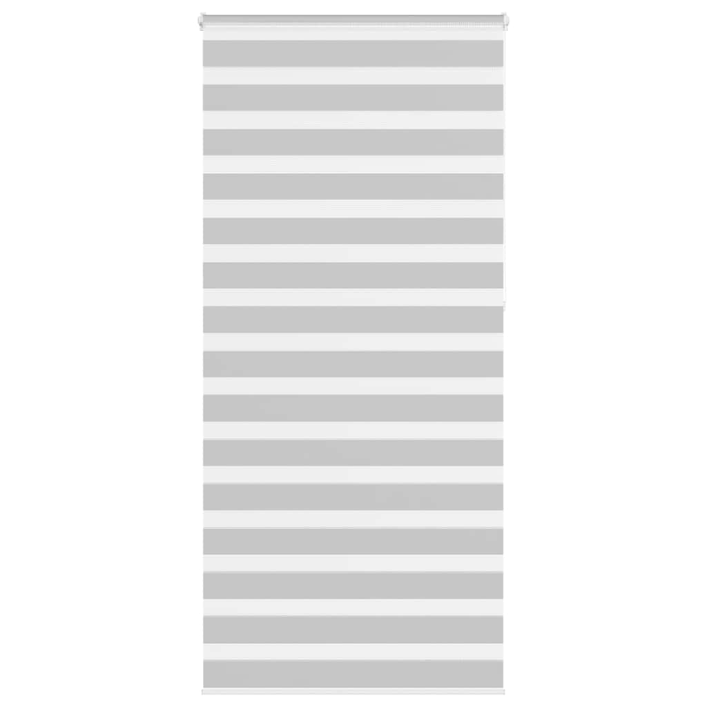 zebragardin lysegrå 110x230 cm stofbredde 105,9 cm polyester