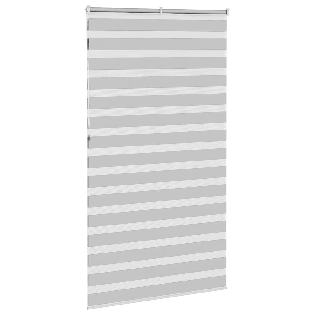 zebragardin lysegrå 120x230 cm stofbredde 115,9 cm polyester