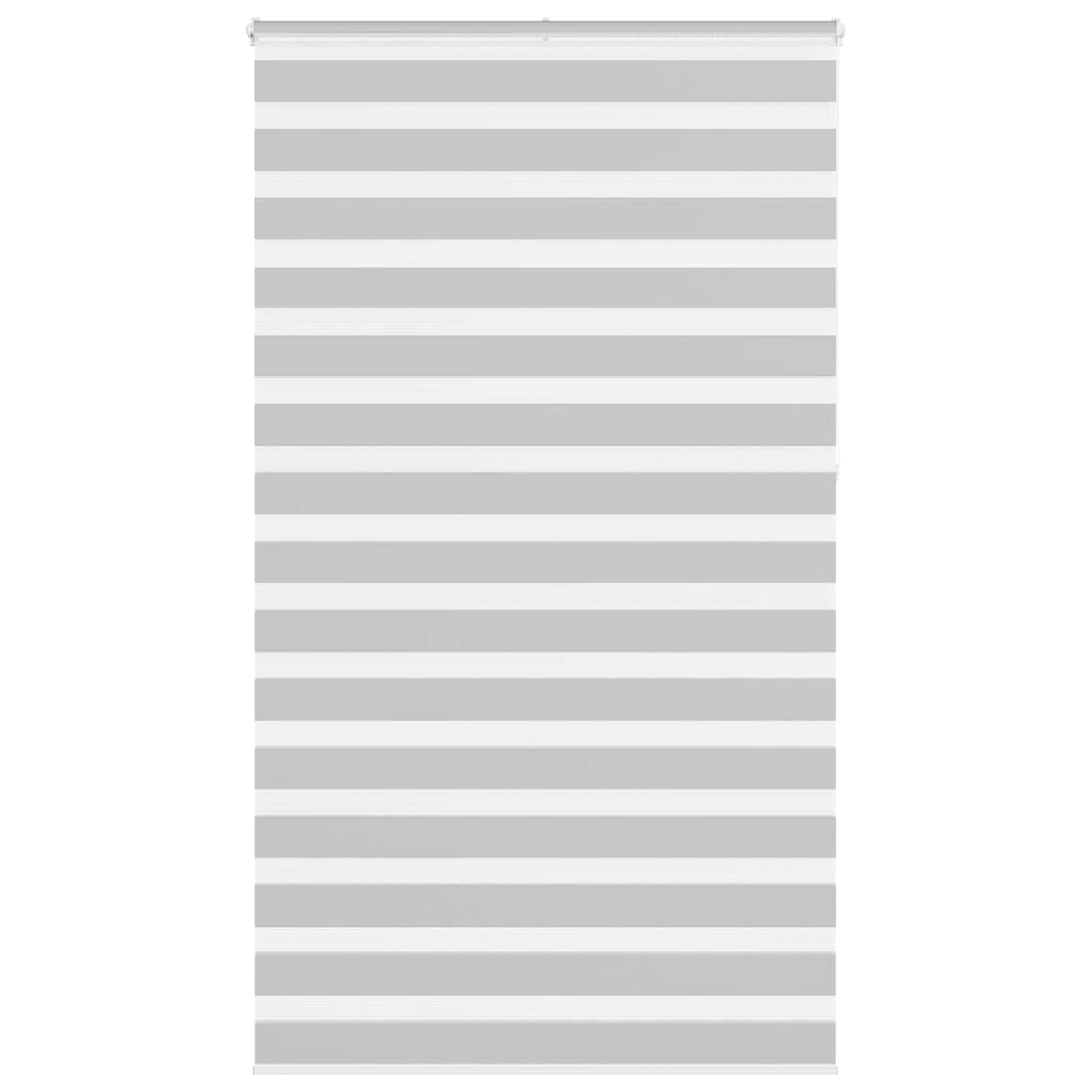 zebragardin lysegrå 130x230 cm stofbredde 125,9 cm polyester