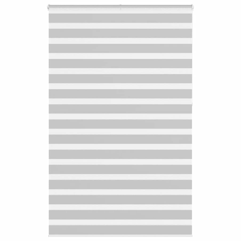 zebragardin lysegrå 140x230 cm stofbredde 135,9 cm polyester