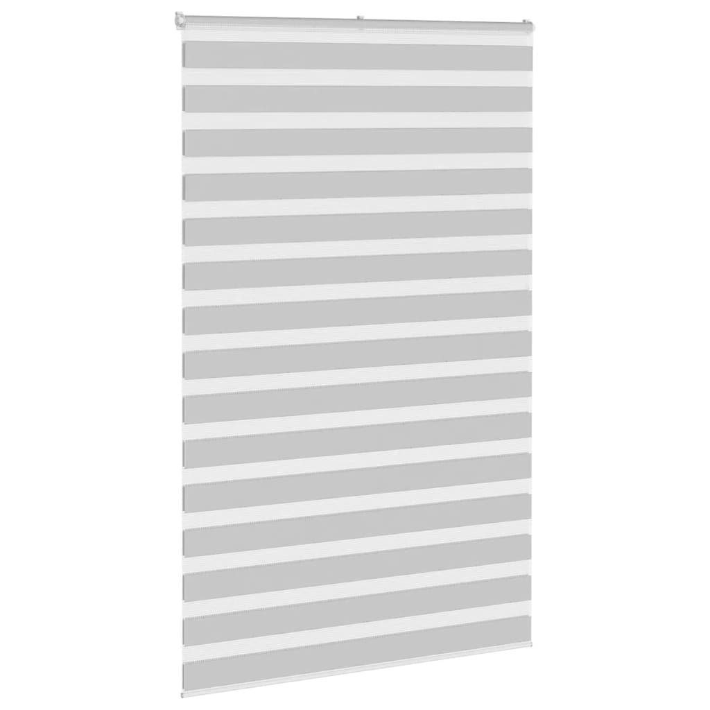 zebragardin lysegrå 140x230 cm stofbredde 135,9 cm polyester