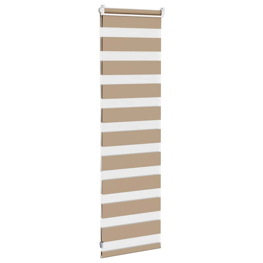zebragardin sandbrun 50x100 cm stofbredde 45,9 cm polyester