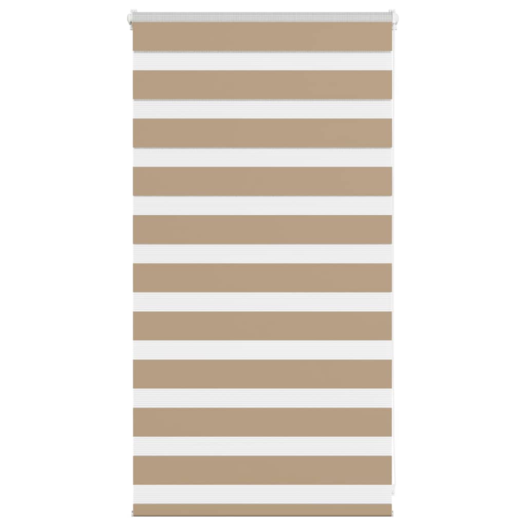 zebragardin sandbrun 70x100 cm stofbredde 65,9 cm polyester