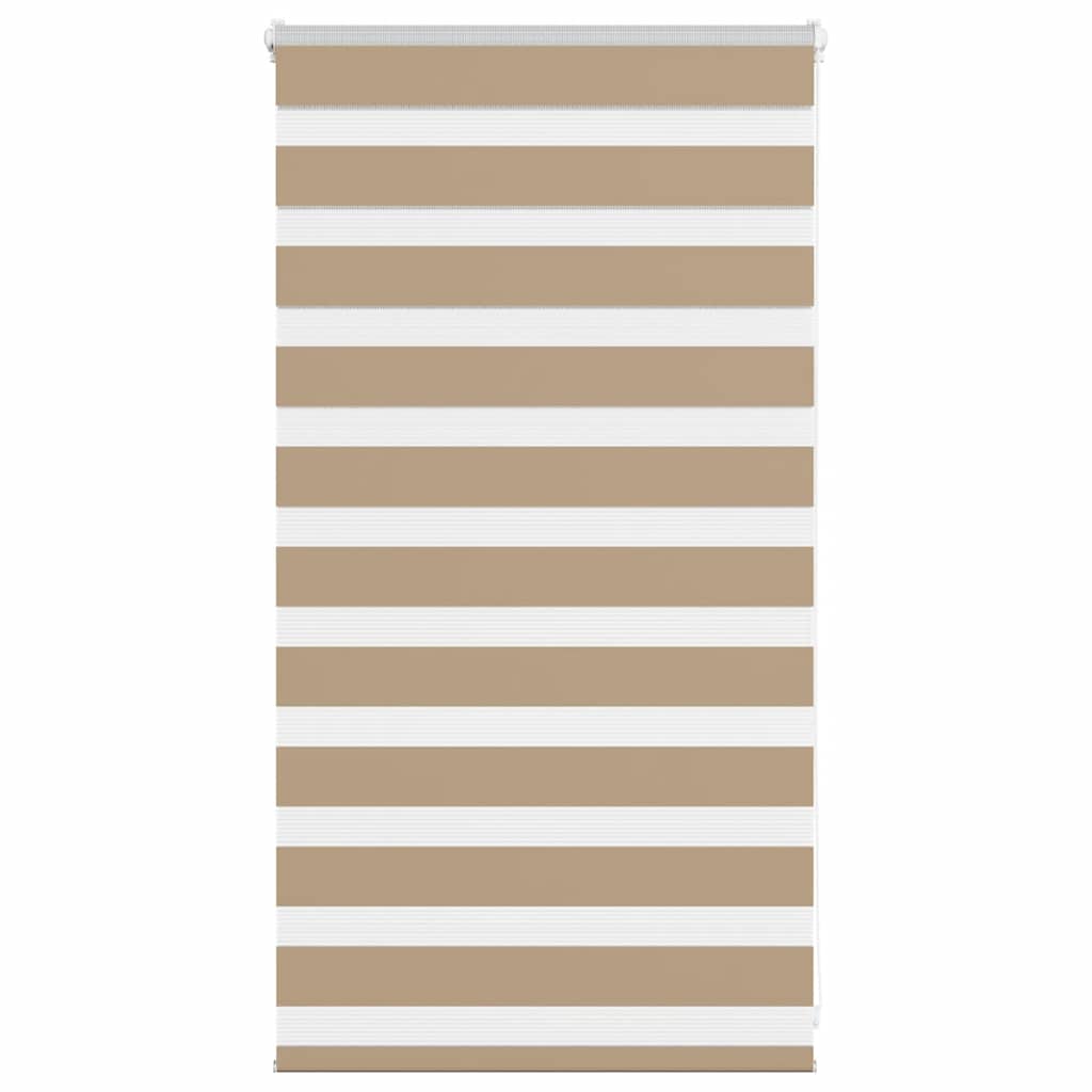 zebragardin sandbrun 75x100 cm stofbredde 70,9 cm polyester