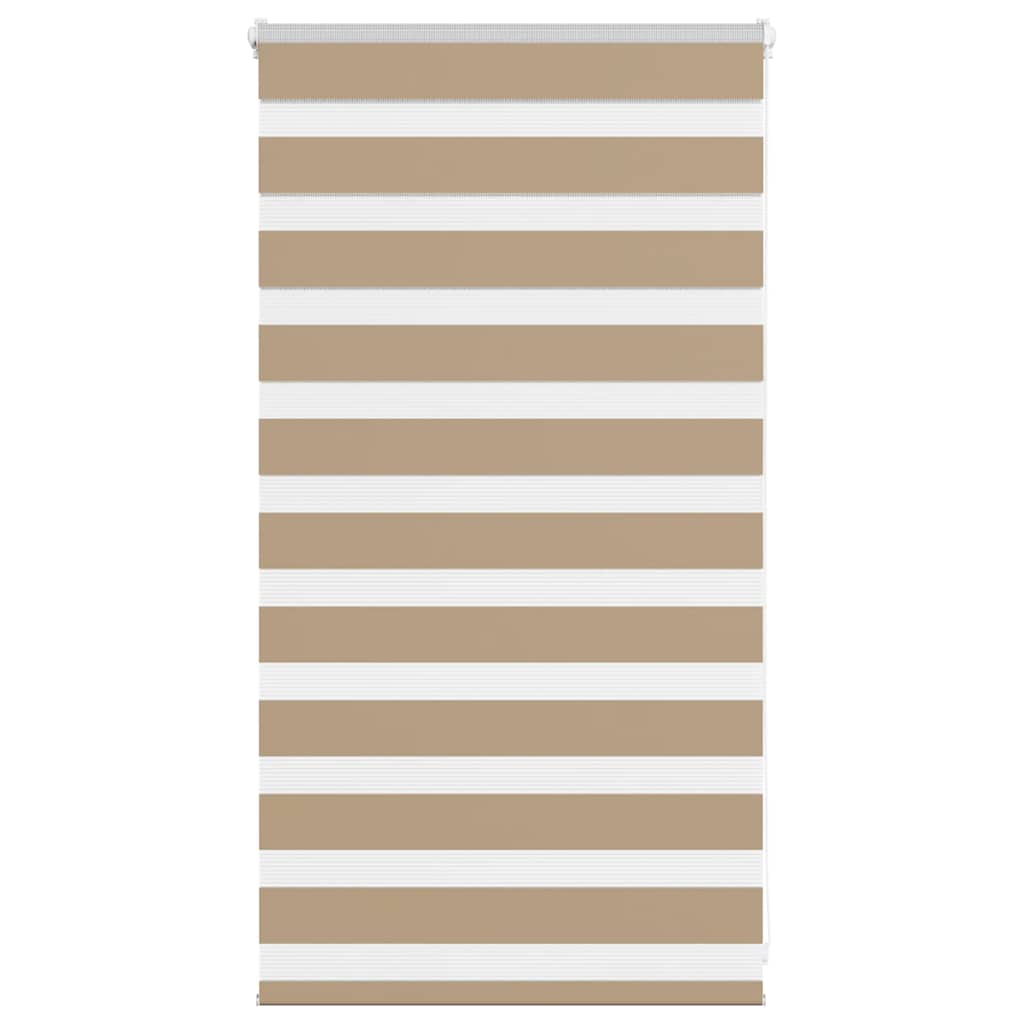 zebragardin sandbrun 90x100 cm stofbredde 85,9 cm polyester