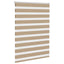 zebragardin sandbrun 100x100 cm stofbredde 95,9 cm polyester