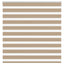 zebragardin sandbrun 150x100 cm stofbredde 145,9 cm polyester