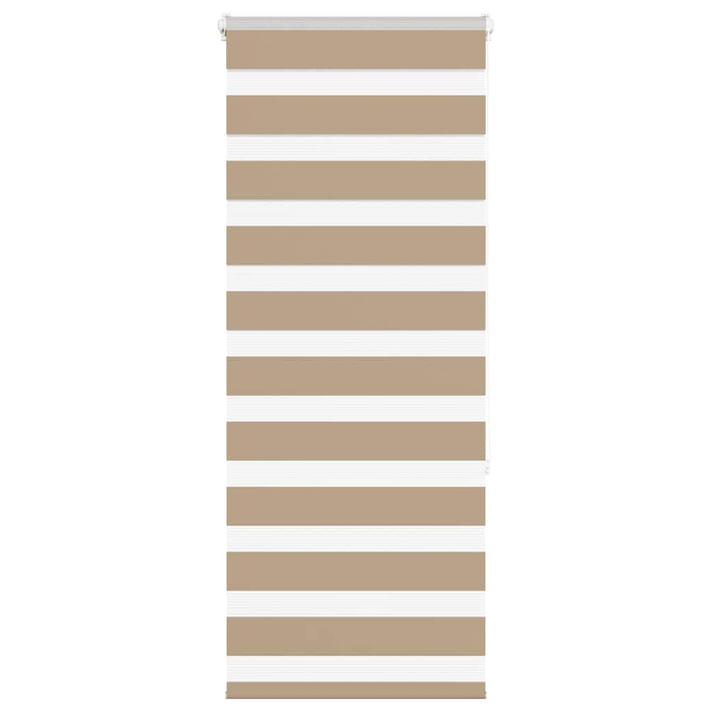 zebragardin sandbrun 60x150 cm stofbredde 55,9 cm polyester