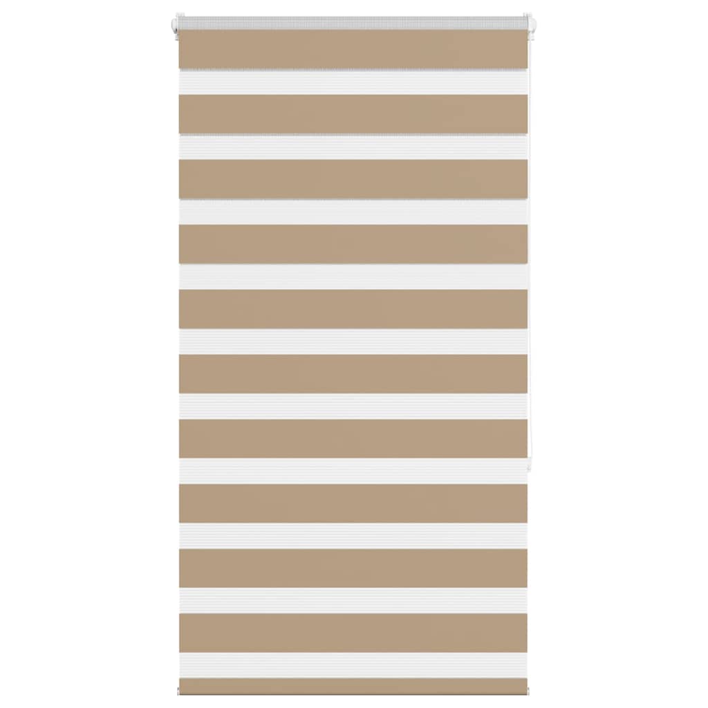 zebragardin sandbrun 70x150 cm stofbredde 65,9 cm polyester