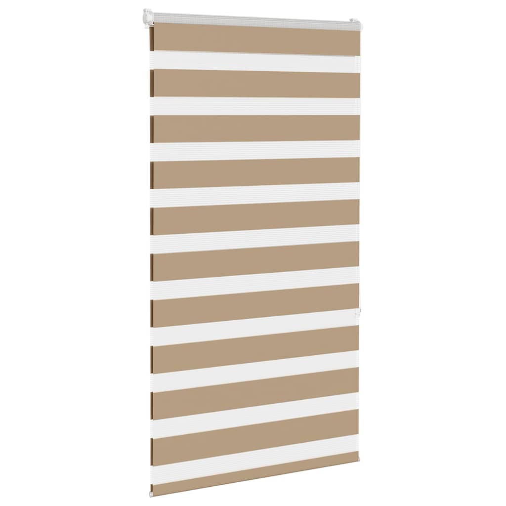 zebragardin sandbrun 70x150 cm stofbredde 65,9 cm polyester