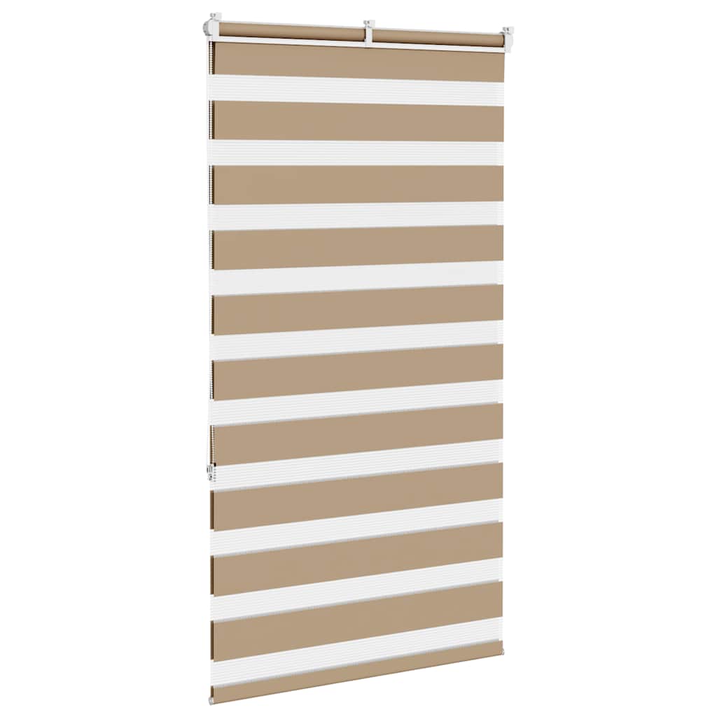 zebragardin sandbrun 70x150 cm stofbredde 65,9 cm polyester