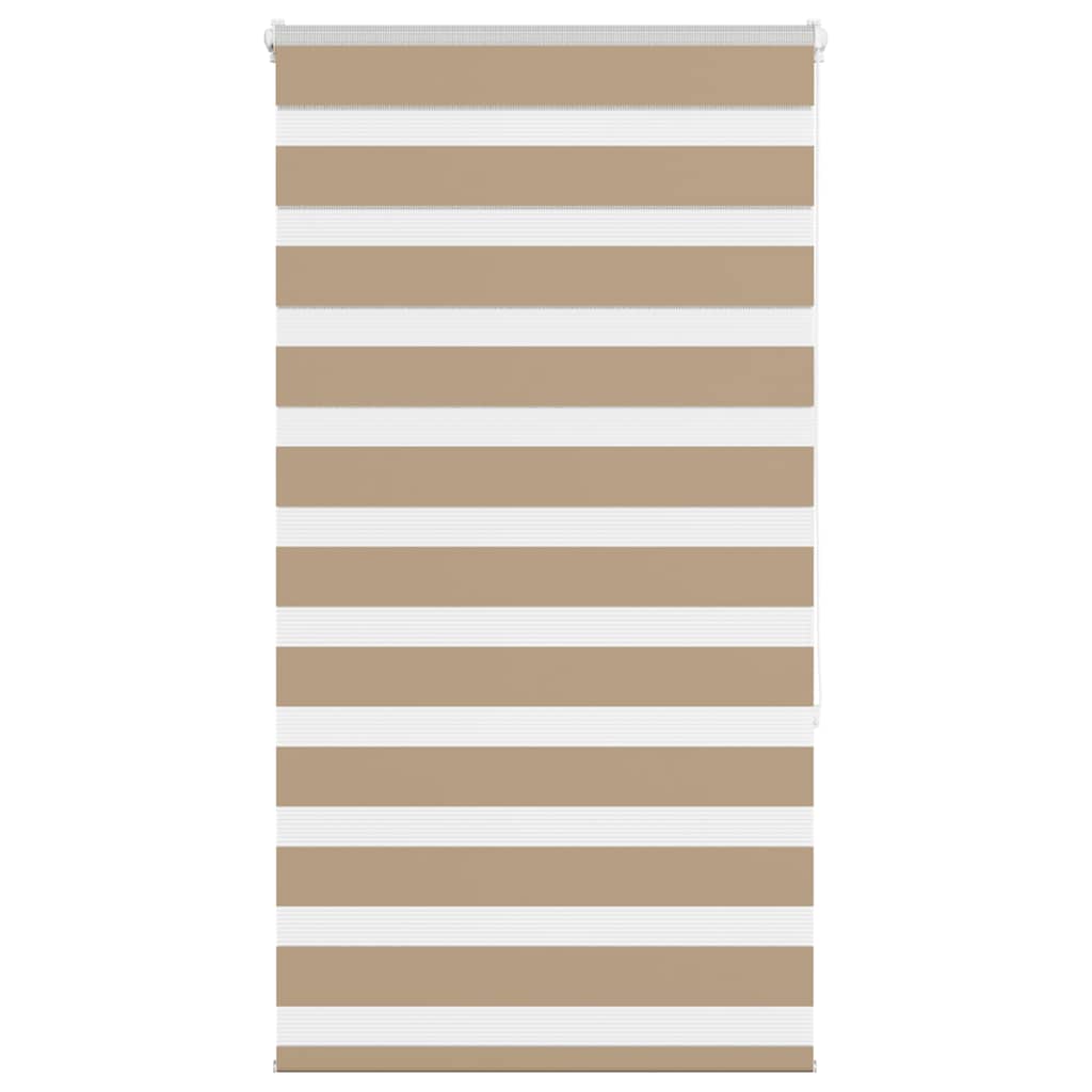 zebragardin sandbrun 80x150 cm stofbredde 75,9 cm polyester