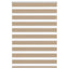 zebragardin sandbrun 95x150 cm stofbredde 90,9 cm polyester