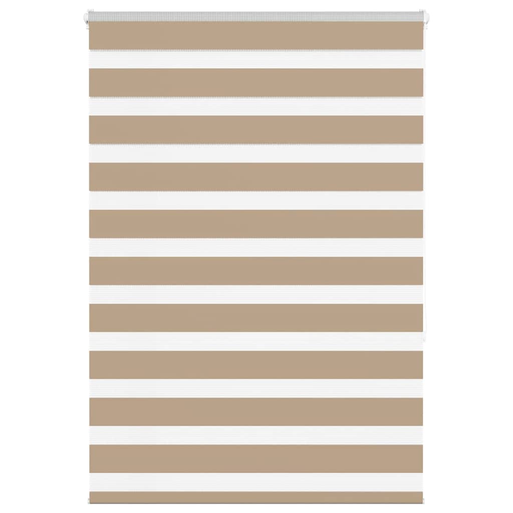 zebragardin sandbrun 105x150 cm stofbredde 100,9 cm polyester